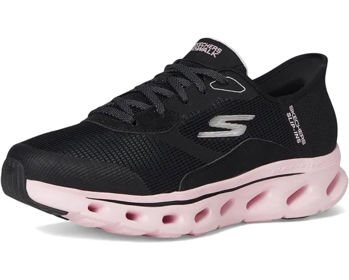 Кроссовки SKECHERS Go Walk Glide Step 2.0 Belah Hands Free Slip-Ins с каблуком Heel Pillow