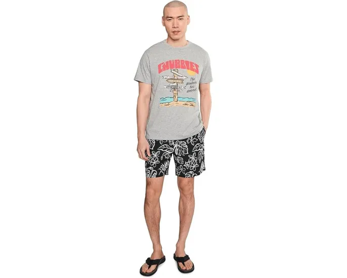 Плавки Chubbies The Briefly In Paradise 7 дюймов с принтом