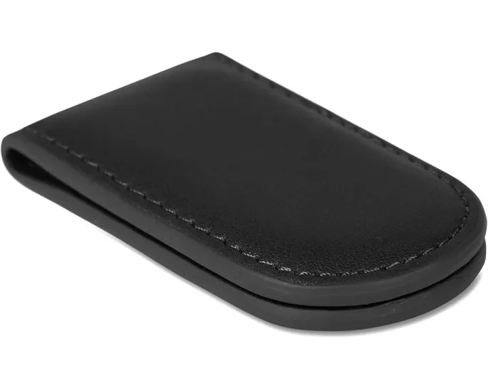 Денежный зажим Nappa Vitello Collection от Bosca с магнитной застежкой