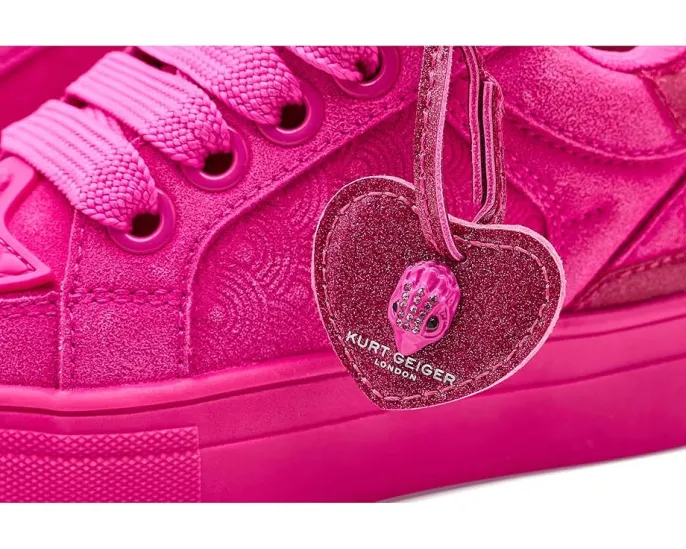 Kurt Geiger London Kids кроссовки Mini Southbank с круглым носком и декором