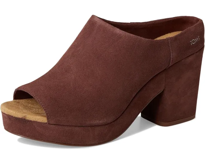 Босоножки TOMS Florence с открытым носком и устойчивым каблуком