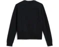 Детский хлопковый кардиган Primary Kids Cotton Cardigan Sweater черного цвета