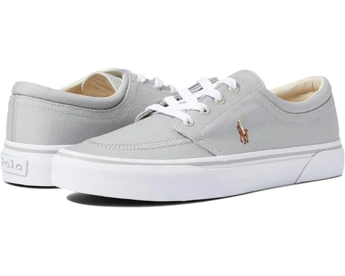Кроссовки Polo Ralph Lauren Faxon X Low-Top Canvas с вышитым пони