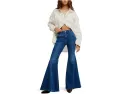 Джинсы Free People Marque Flare с расклешенным подолом и средней посадкой