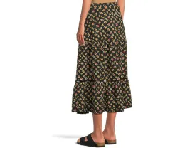 Юбка миди Toad&Co Marigold с ярусами из органического хлопка и TENCEL