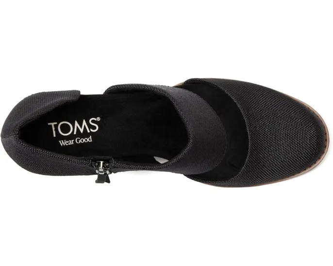 Босоножки Milan на устойчивом каблуке с боковой молнией