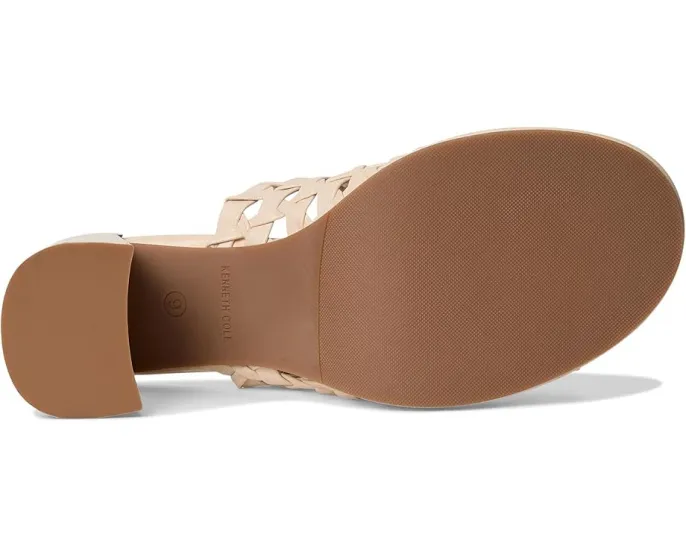Сандалии на блочном каблуке Kenneth Cole New York Solara с плетеными деталями