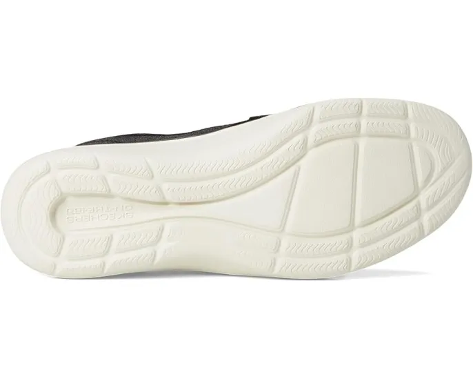 Кроссовки SKECHERS On-the-go Flex Radiant - Gleam с покрытием metallic