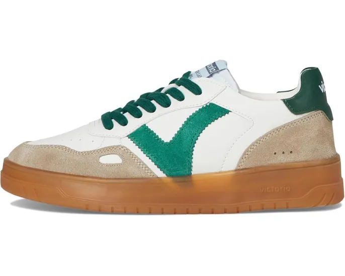 Кроссовки victoria Seul Caramel из кожи и замши на органической подошве