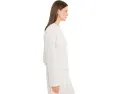 Куртка Organic Cotton Pucker Check с мандариновым воротником EILEEN FISHER