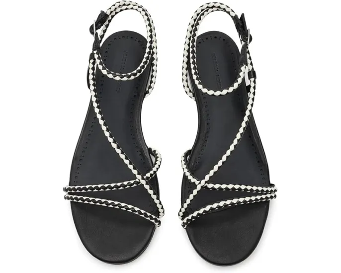 Сандалии Ayla плетеные с ремешком на щиколотке Rebecca Minkoff