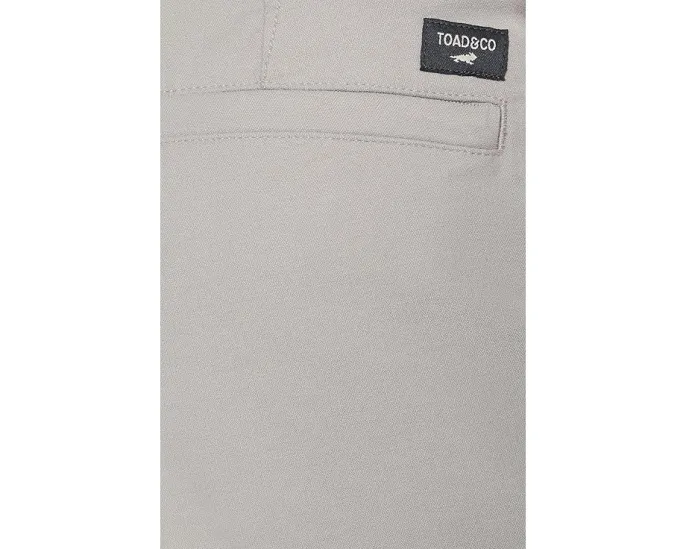 Брюки чинос Toad&Co Mission Trek Slim с эластичным поясом и карманами