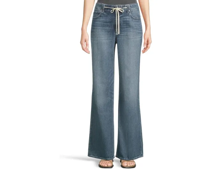 Джинсы Paige Zoey с широкими штанинами и завязкой на талии 31 дюйм (78.74 см)