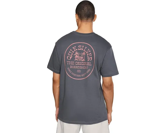 Футболка Quiksilver In The Wild с принтом из мягкого хлопка 180 г/м²