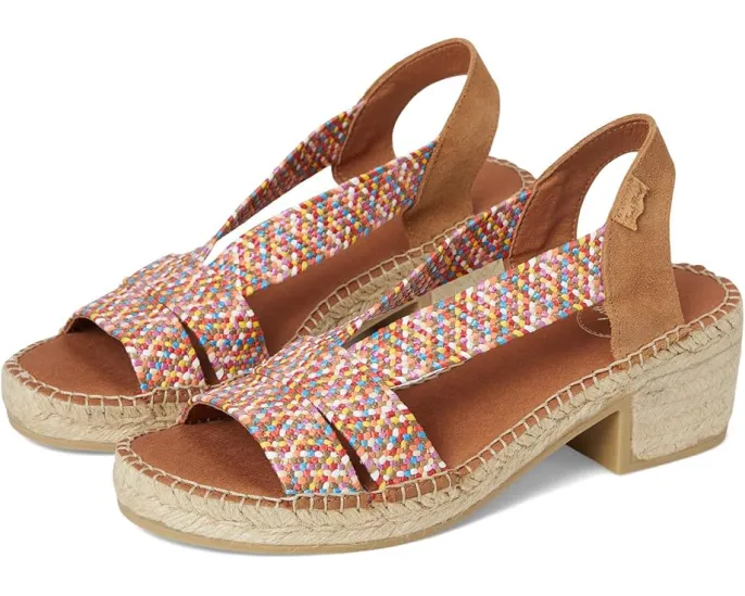 Сандалии-эспадрильи Toni Pons Dalyn на платформе с ремешком на щиколотке