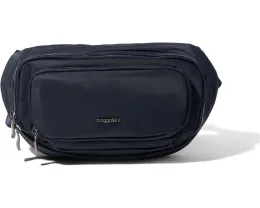 Baggallini Поясная сумка On The Go Large с двумя отделениями