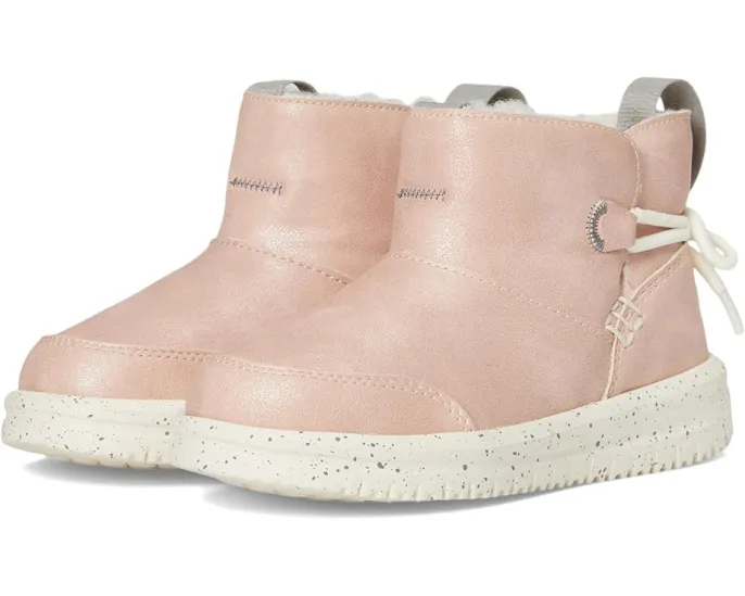 Hey Dude Kids Camden Bow Boots Cozy детские сапожки с искусственным мехом и бантом