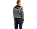 Свитер Armani Exchange Ax Striped в полоску с круглым вырезом