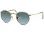 Солнцезащитные очки Ray-Ban Round Metal с круглой оправой