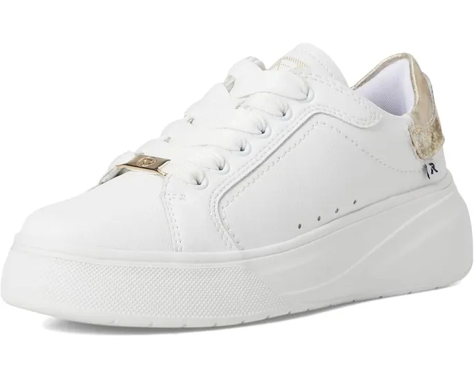 Кроссовки Rieker Carla 03 из гладкой кожи с платформой