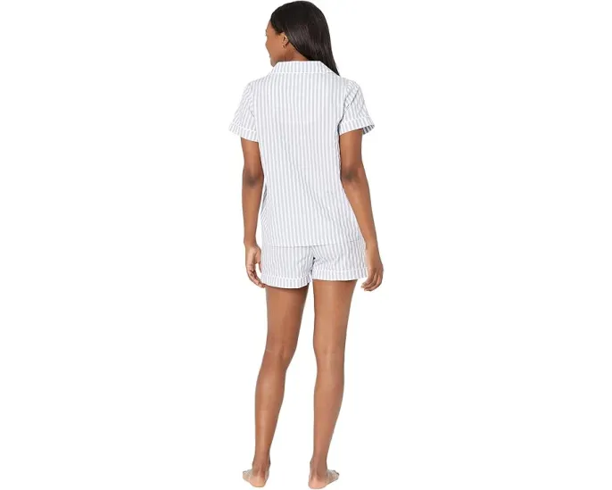 Пижамный комплект Bedhead PJs из органического хлопка с коротким рукавом