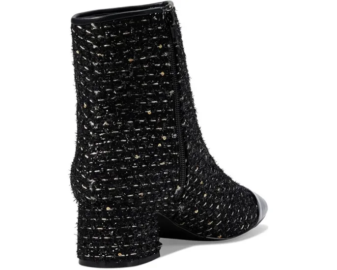 Ботильоны Steve Madden Eiffel с контрастным мыском и массивным каблуком