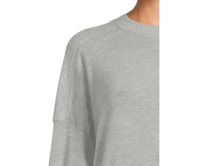 Свитер Michael Stars с круглой горловиной и ребристыми деталями