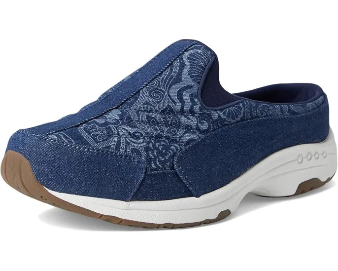 Клоги Easy Spirit Traveltime 737 с джинсовым верхом и съемной стелькой