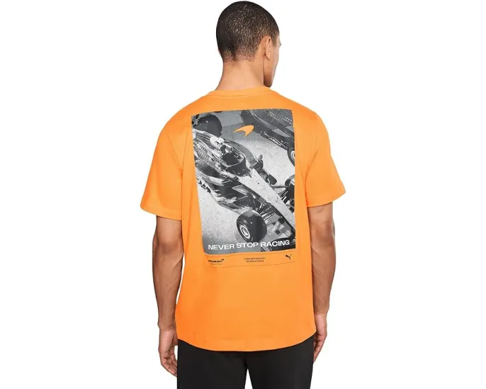 Футболка PUMA McLaren Racing Graphic с принтом из переработанного хлопка