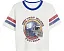 Футболка NFL New York Giants с полосатым ярмом Ringer Junk Food Clothing Kids