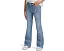 Джинсы Abercrombie Kids High-Rise Flare Floral с цветочной вышивкой и расклешенным низом