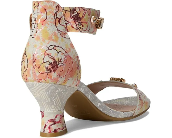 Сандалии Aquavelva с металлическим блеском и стразами L'Artiste by Spring Step