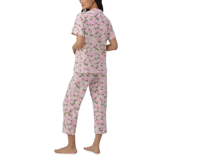 Bedhead PJs женский укороченный комплект пижамы Organic Cotton Classic Cropped
