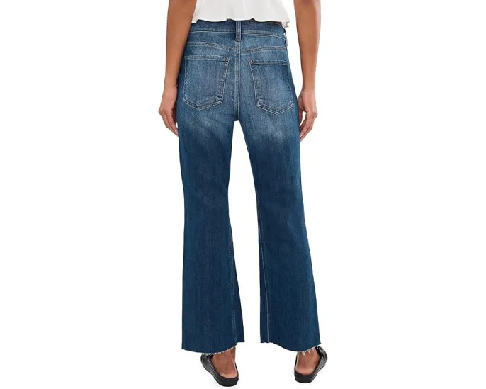 Джинсы Kelsey High-Rise Fab Ab Ankle Flare из хлопка KUT from the Kloth в цвете Flourish