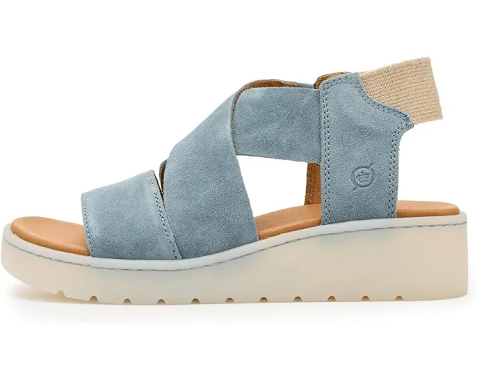 Сандалии Born Kirby на платформе с эластичными вставками