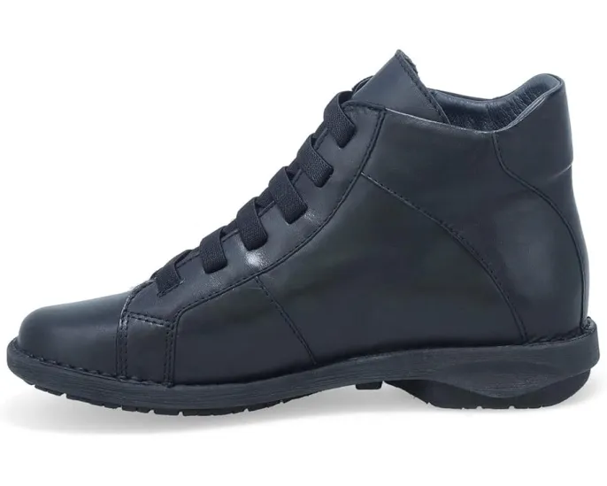 Ботинки Miz Mooz Preslee на устойчивом каблуке с верхом из кожи