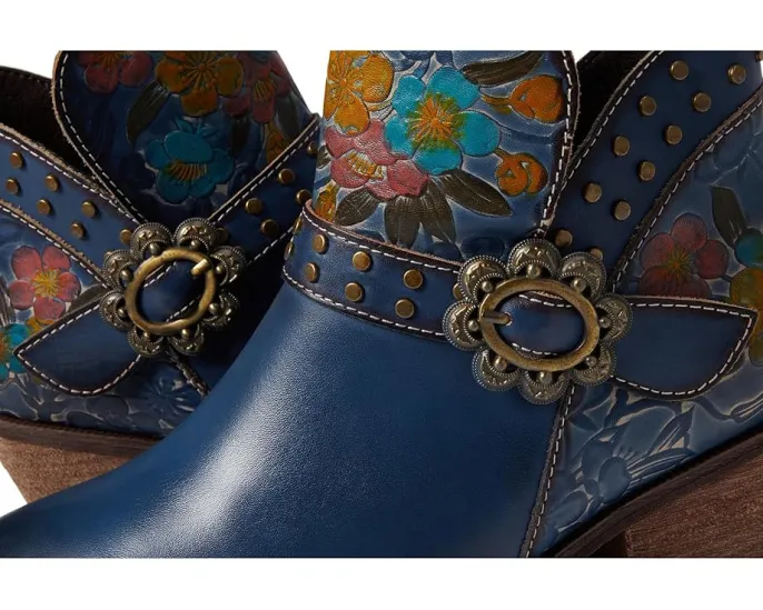 Ботинки Daintylady от L'Artiste by Spring Step в ковбойском стиле с цветочным тиснением