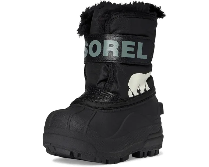 Детские зимние ботинки SOREL Snow Commander с утеплителем 200г и литой подошвой