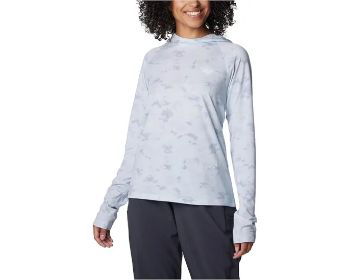 Толстовка Columbia PFG Uncharted с капюшоном и защитой от солнца UPF 50