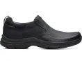 Водонепроницаемые кроссовки Clarks Walpath Step с кожаным верхом и квадратным каблуком
