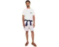 Футболка Vineyard Vines Whale US Flag с карманом и принтом кита