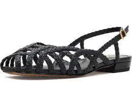 Плоские босоножки Stiorra с плетеными бретелями и квадратным каблуком Vince Camuto