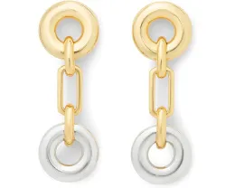 Серьги Interlock Linear с кубическим цирконием от Kate Spade New York