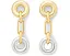 Серьги Interlock Linear с кубическим цирконием от Kate Spade New York