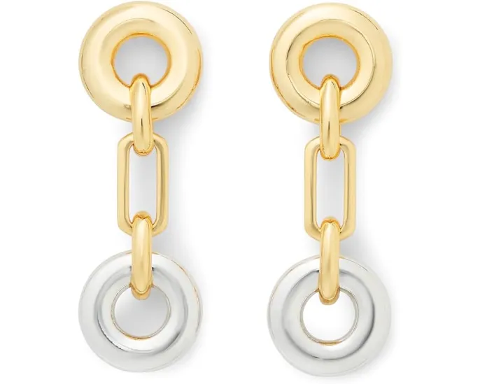 Серьги Interlock Linear с кубическим цирконием от Kate Spade New York