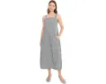 Платье-фонарик Organic Cotton Pucker Check Eileen Fisher с органическим хлопком