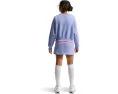 Свитшот Nike Kids Sportswear Club Fleece Boxy Crew Neck с вышитым логотипом