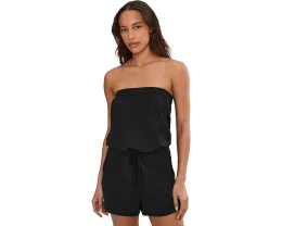 Комбинезон BECCA Beach Date Tube с вырезом на спине и регулируемым поясом