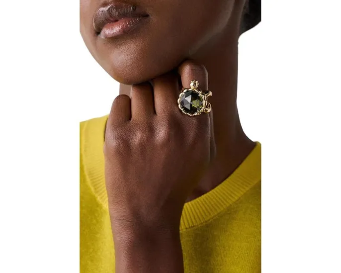Кольцо Kate Spade New York Secret Garden Turtle с черепахой