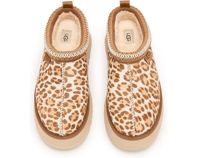 Угги Tazz Plains на платформе с принтом под кожу